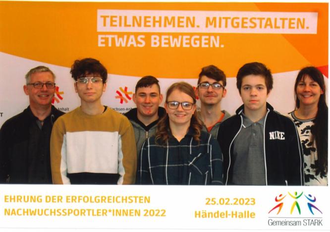 Teilnehmer der Ehrung